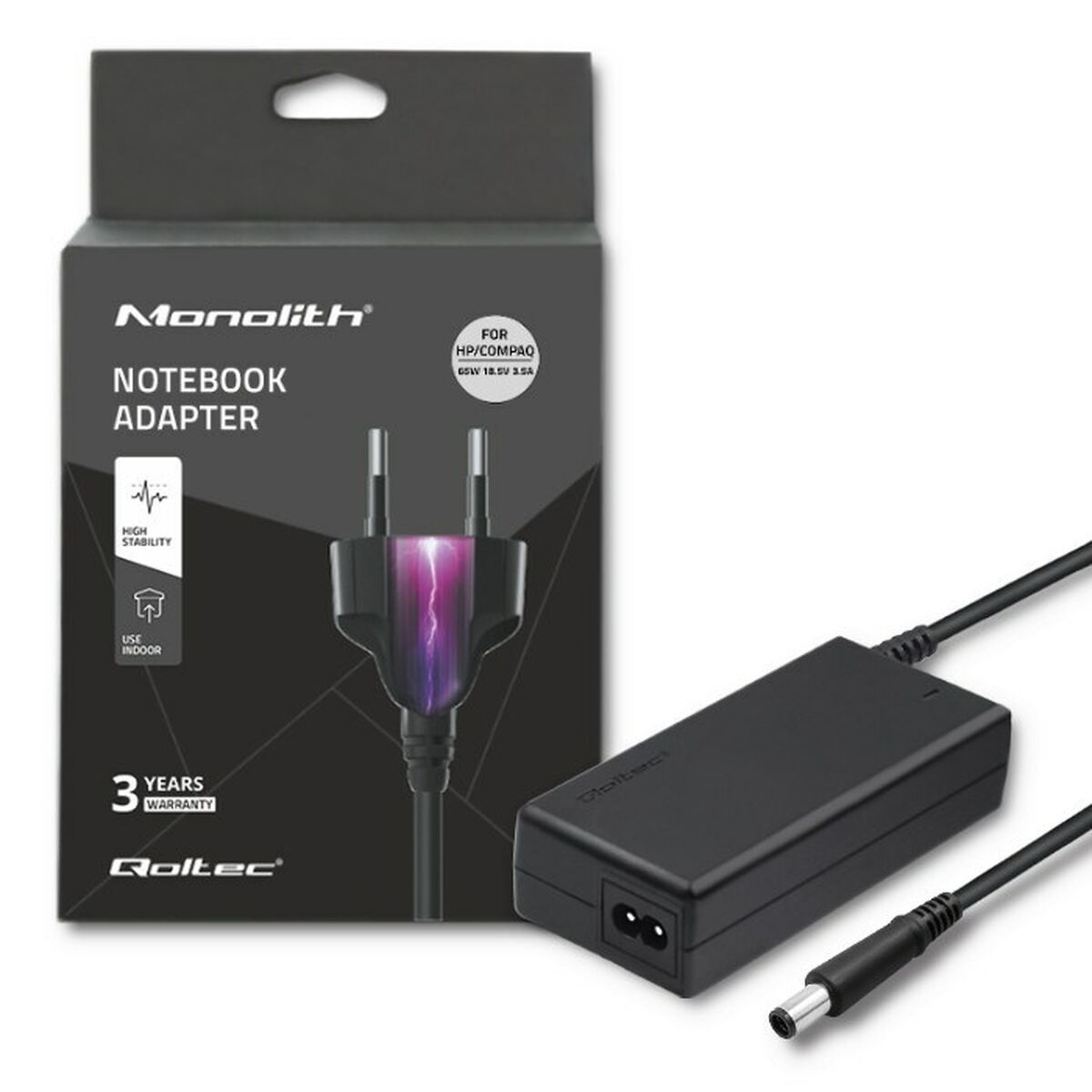Зарядное устройство для ноутбука Qoltec 50084 90 W-4