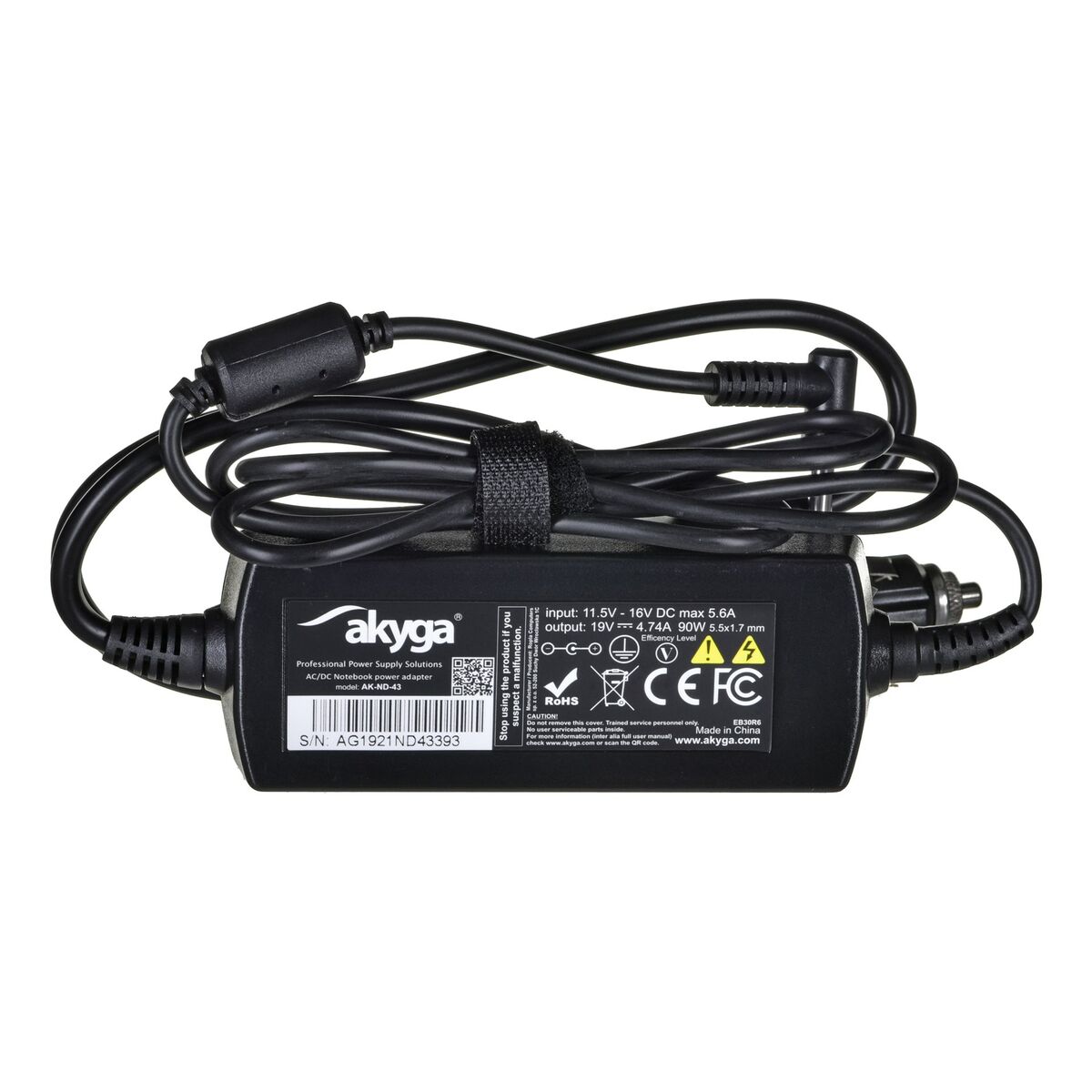 Зарядное устройство для ноутбука Akyga AK-ND-43 90 W-3
