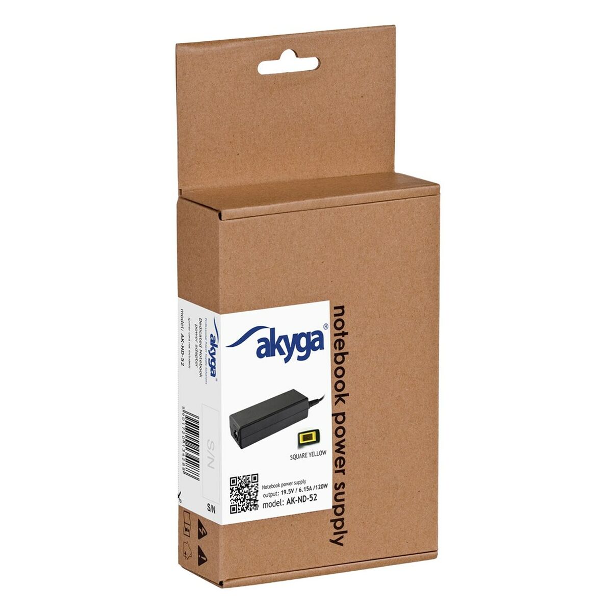 Зарядное устройство для ноутбука Akyga AK-ND-52 120 W-2
