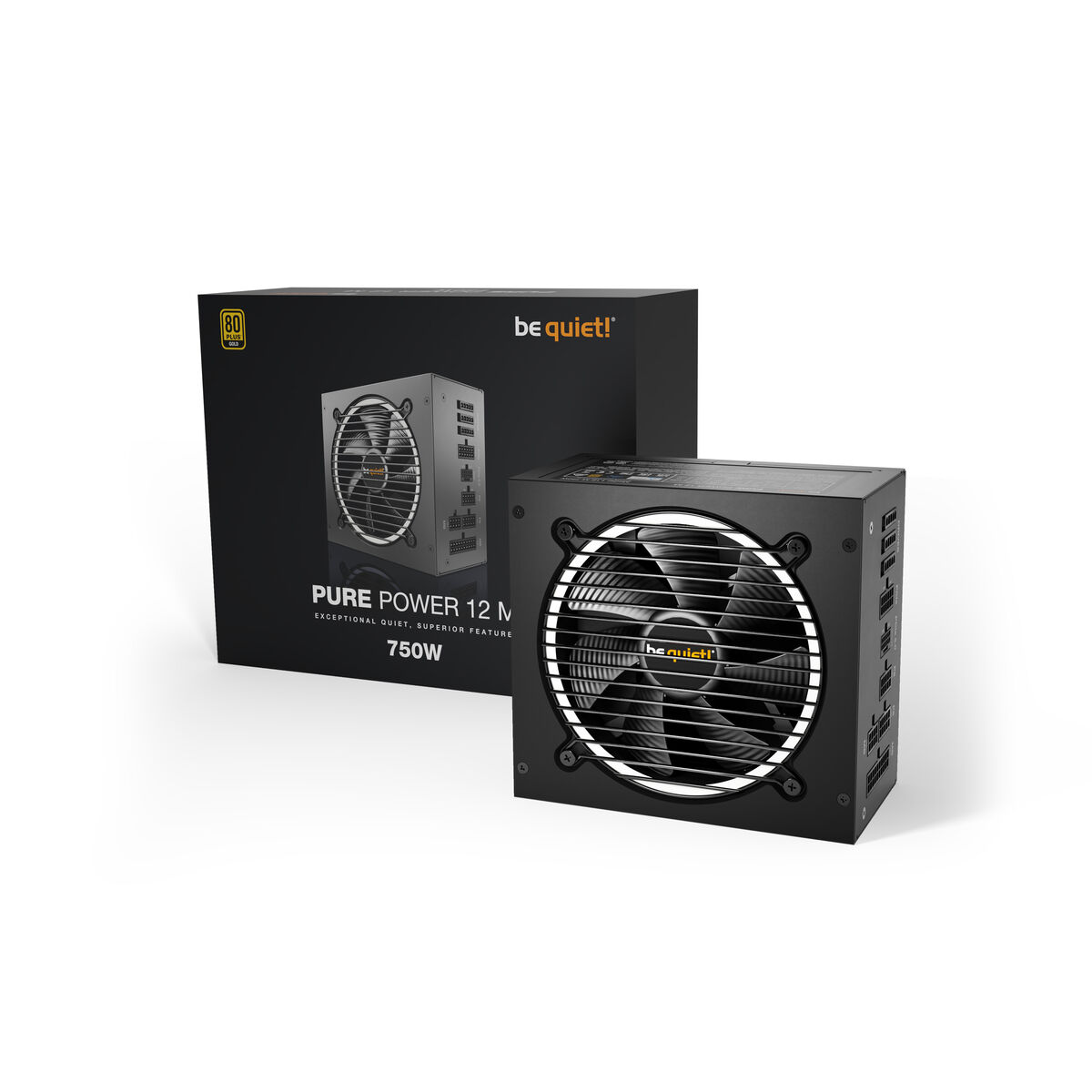 Источник питания Be Quiet! Pure Power 12 M ATX 750 W 80 Plus Gold-2