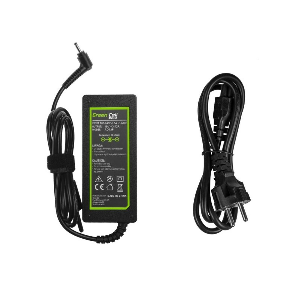 Зарядное устройство для ноутбука Green Cell AD73P 65 W-4