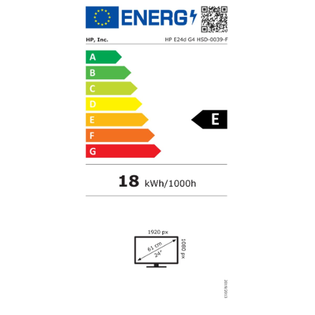Монитор HP E24d G4 23,8 Full HD 50 - 60 Hz-5