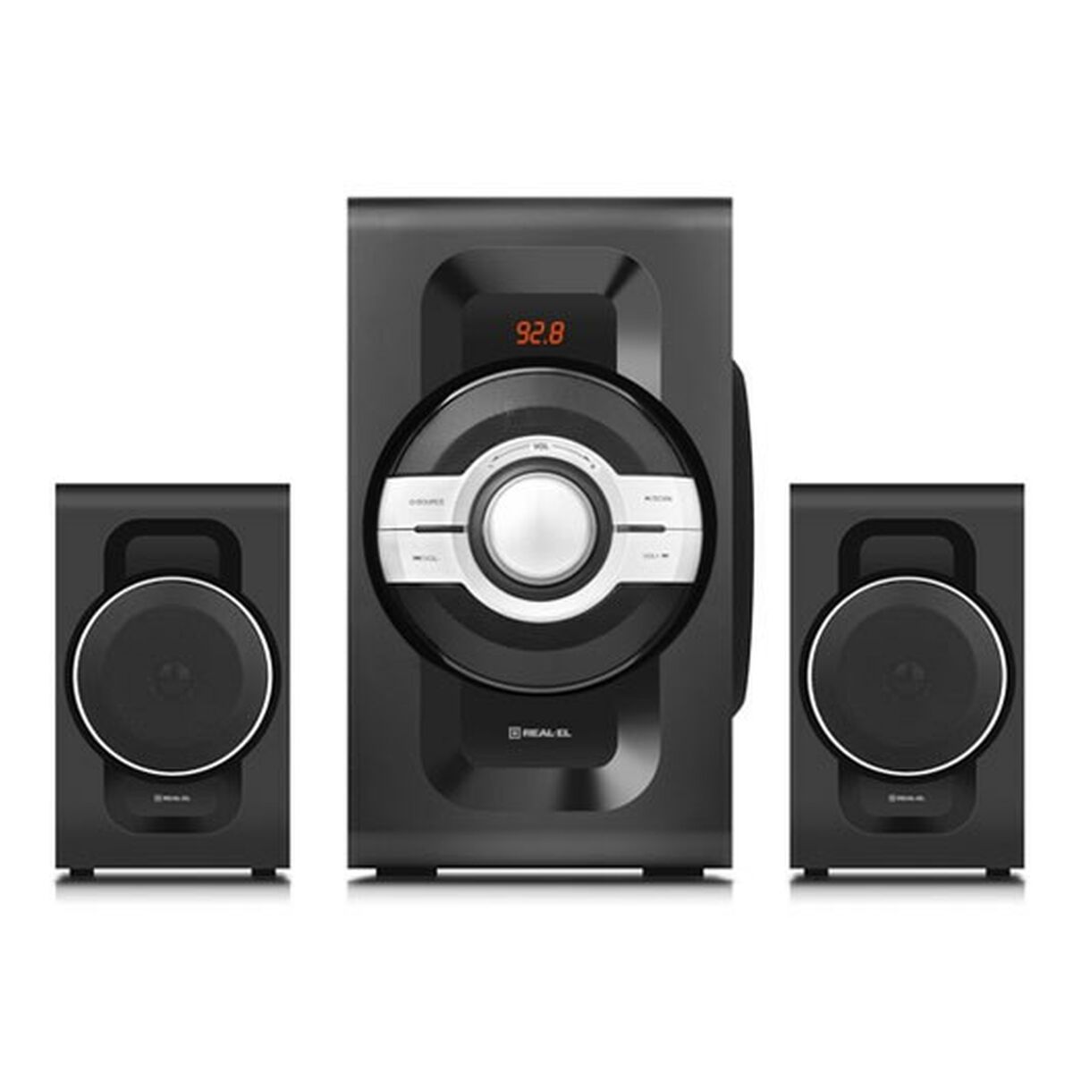 Динамики для ПК Real-El M-590 Чёрный 60 W-2