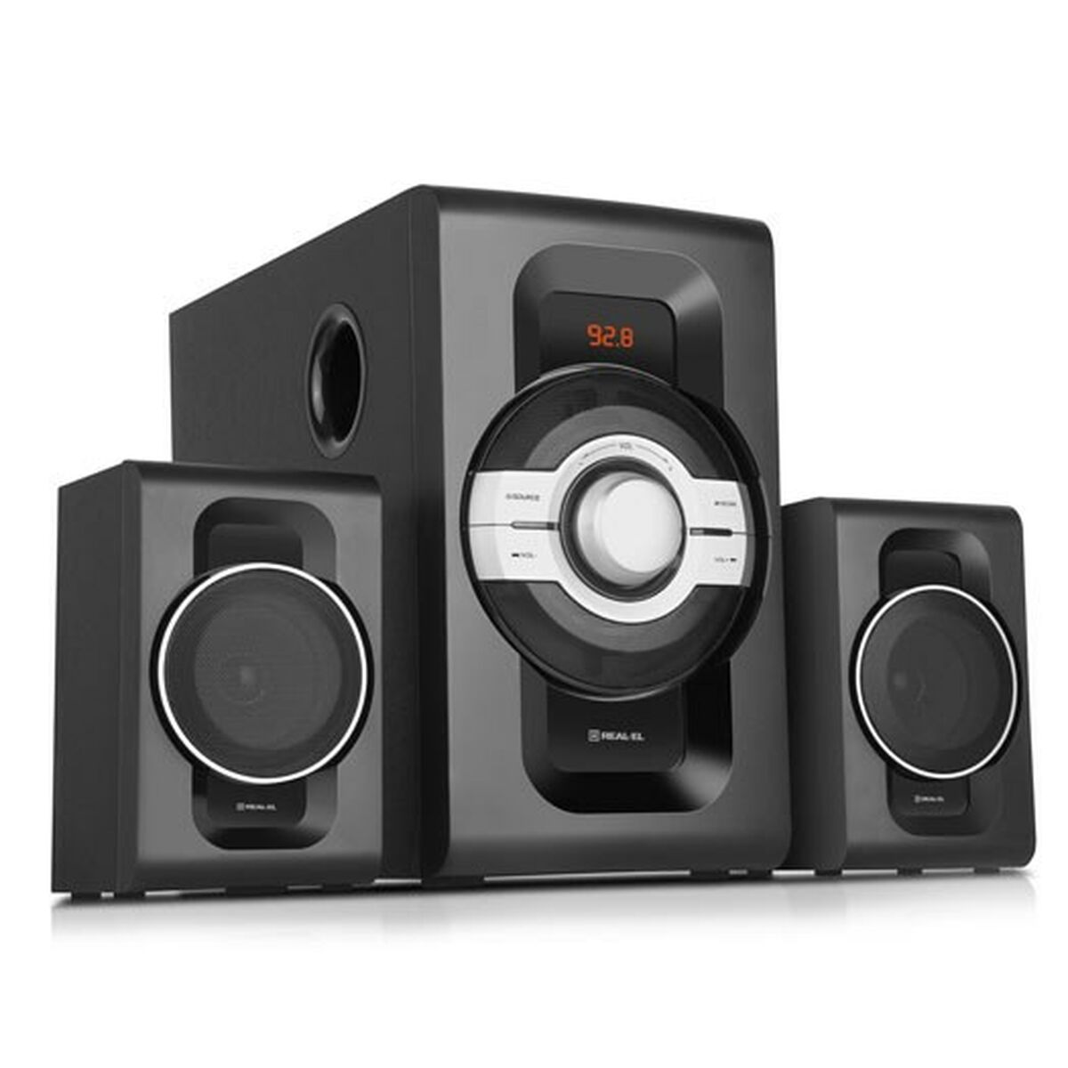 Динамики для ПК Real-El M-590 Чёрный 60 W-4