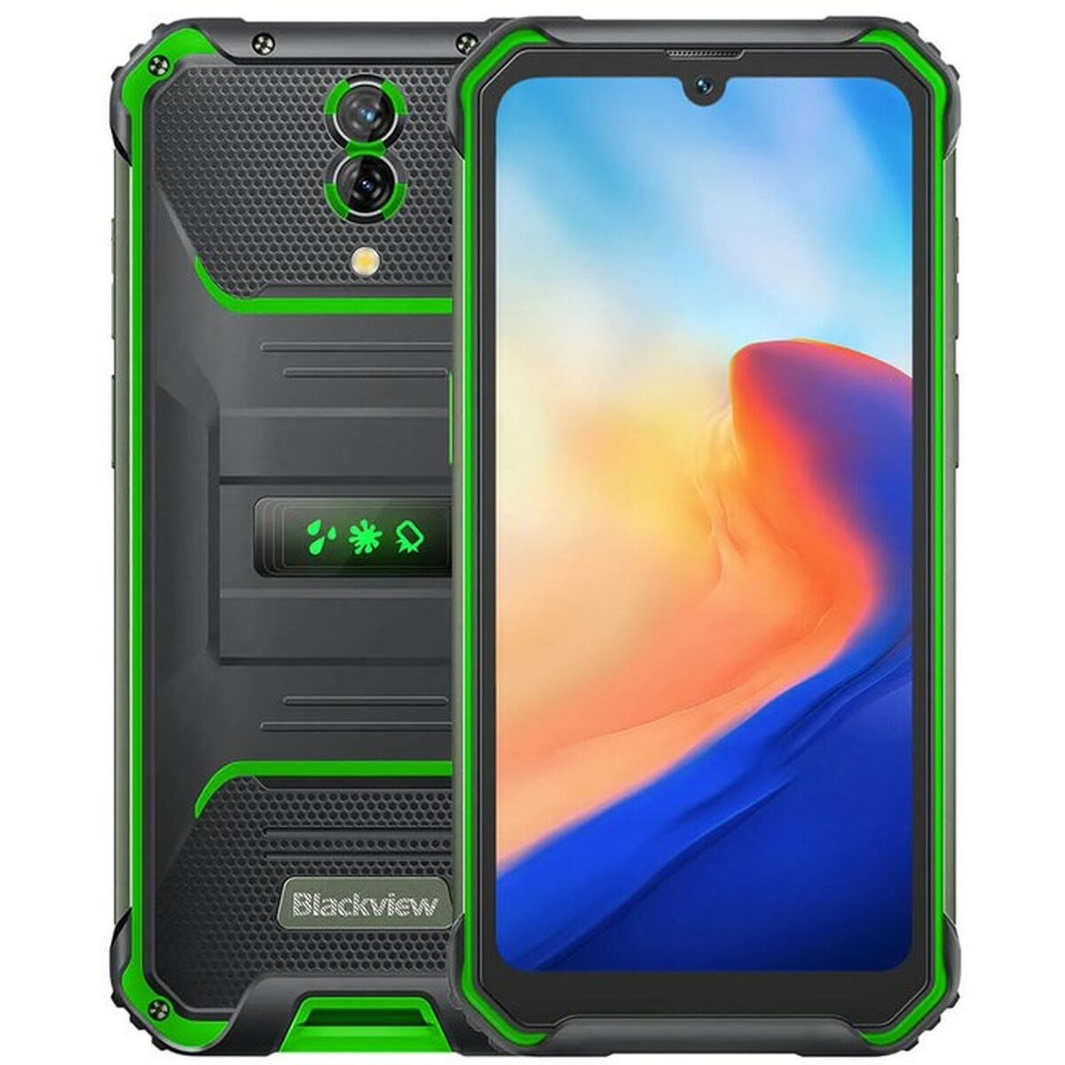 Смартфоны Blackview BV7200 6,1 128 Гб 6 GB RAM Octa Core MediaTek Helio G85 Чёрный Зеленый-8