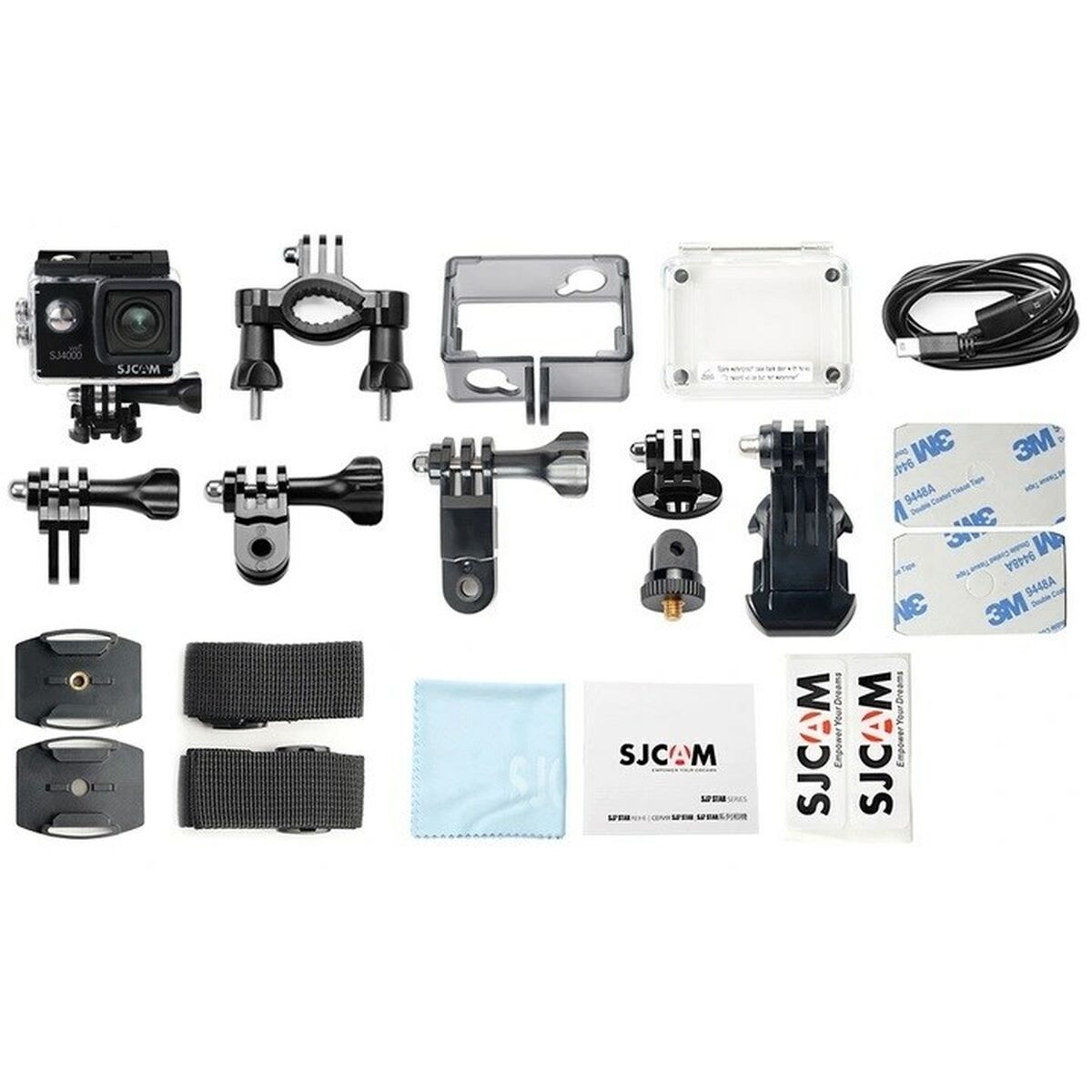 كاميرا رياضية SJCAM SJ4000 2 سوداء-2