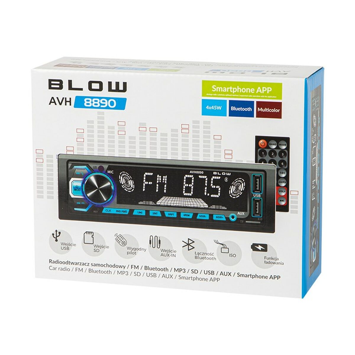 Радио Blow AVH-8890-5