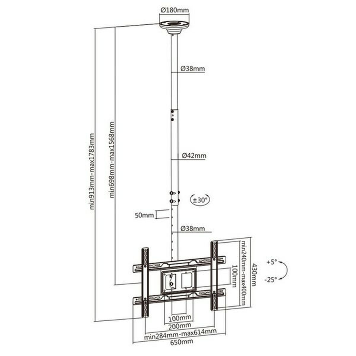 Подставка для ТВ MacLean MC-803 23 100 50 kg-2
