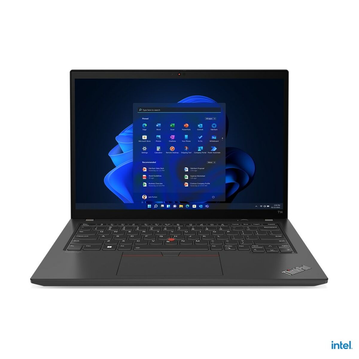 Lenovo ThinkPad T14 14 Intel Core I7-1255U 16 GB RAM 512 GB SSD Qwerty UK ноутбук