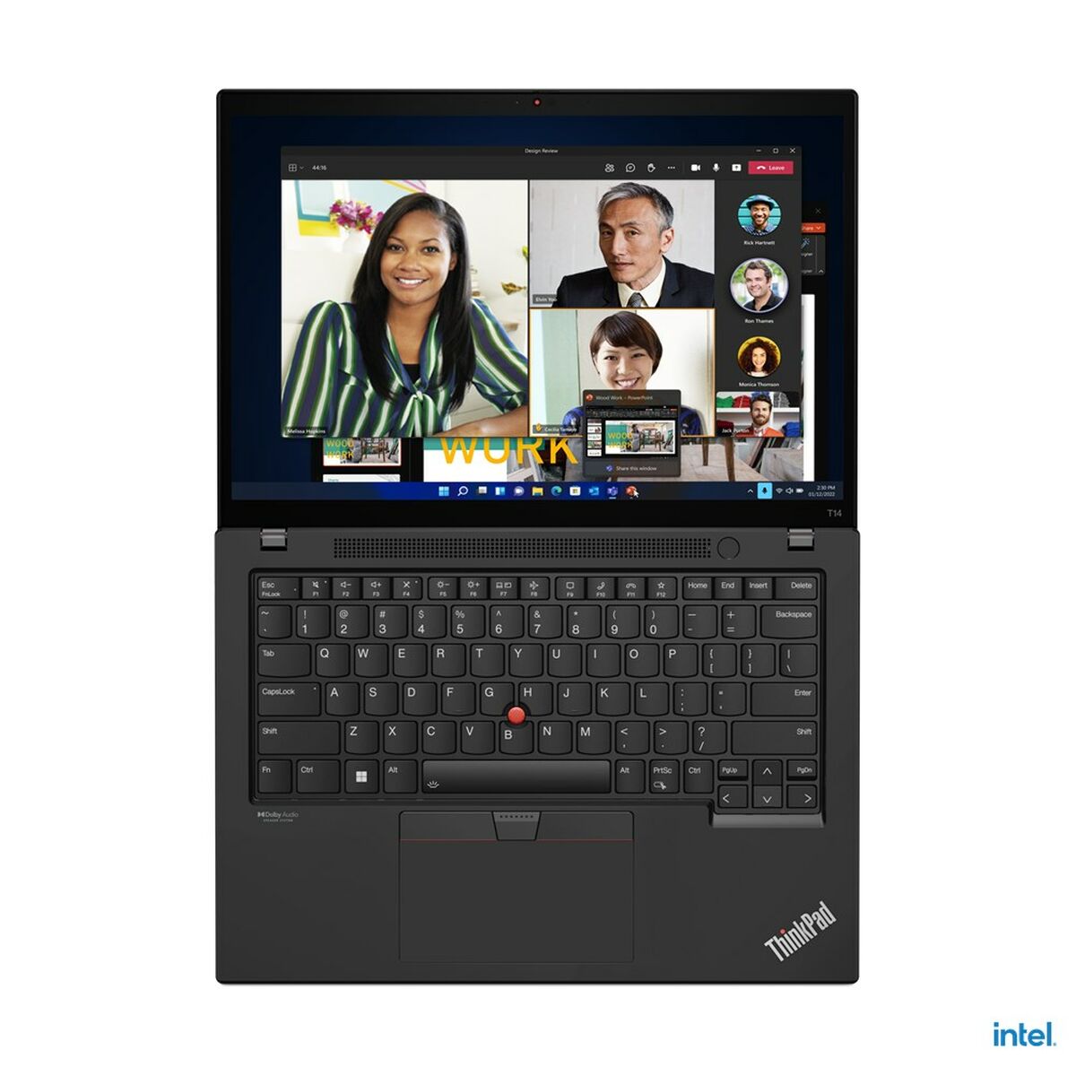 Ноутбук Lenovo ThinkPad T14 14 Intel Core I7-1255U 16 GB RAM 512 Гб SSD Qwerty UK-2