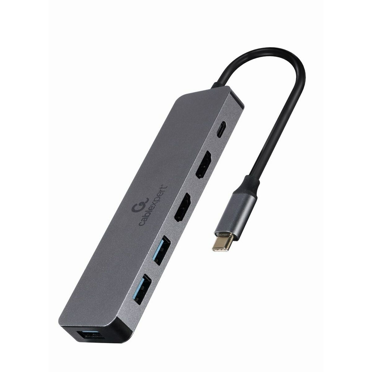 Докстанция GEMBIRD A-CM-COMBO3-03 Серый Серебристый 100 W-4