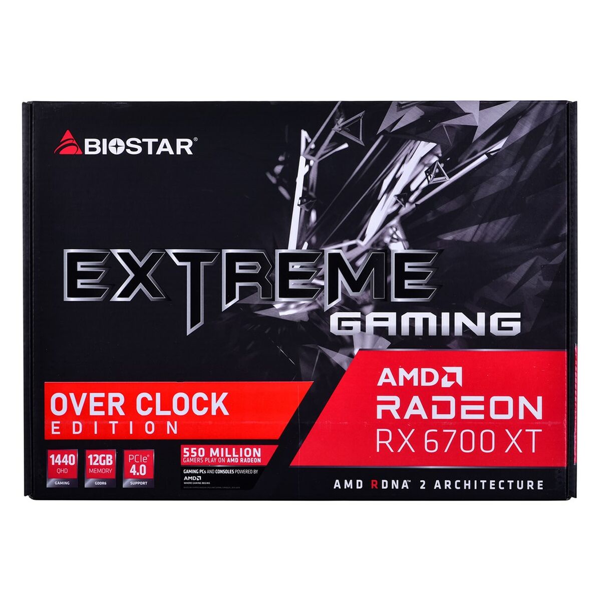 Biostar VA67S6TML9 Radeon RX 6700 XT 12GB GDDR6 그래픽 카드-7
