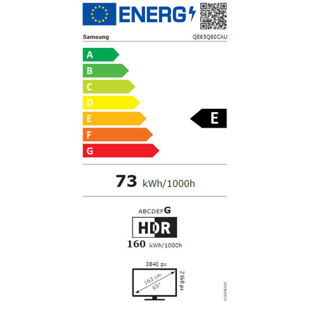 Samsung QE65Q60CAU 4K Ultra HD 65 HDR HDR10 QLED Smart TV-3