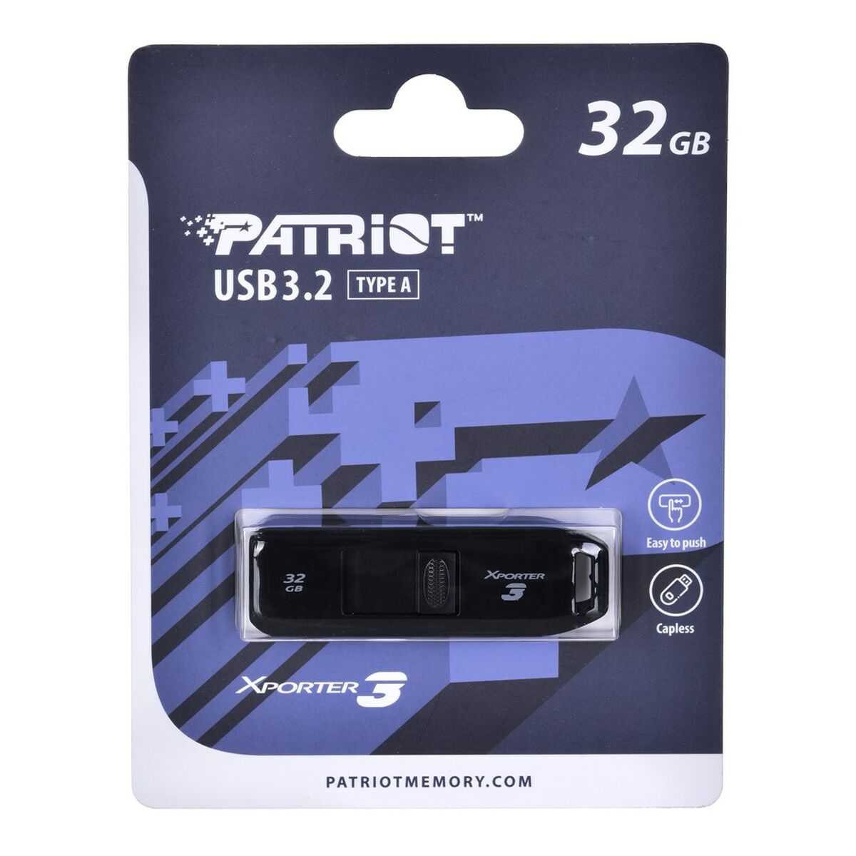 USВ-флешь память Patriot Memory Xporter 3 32 GB-3