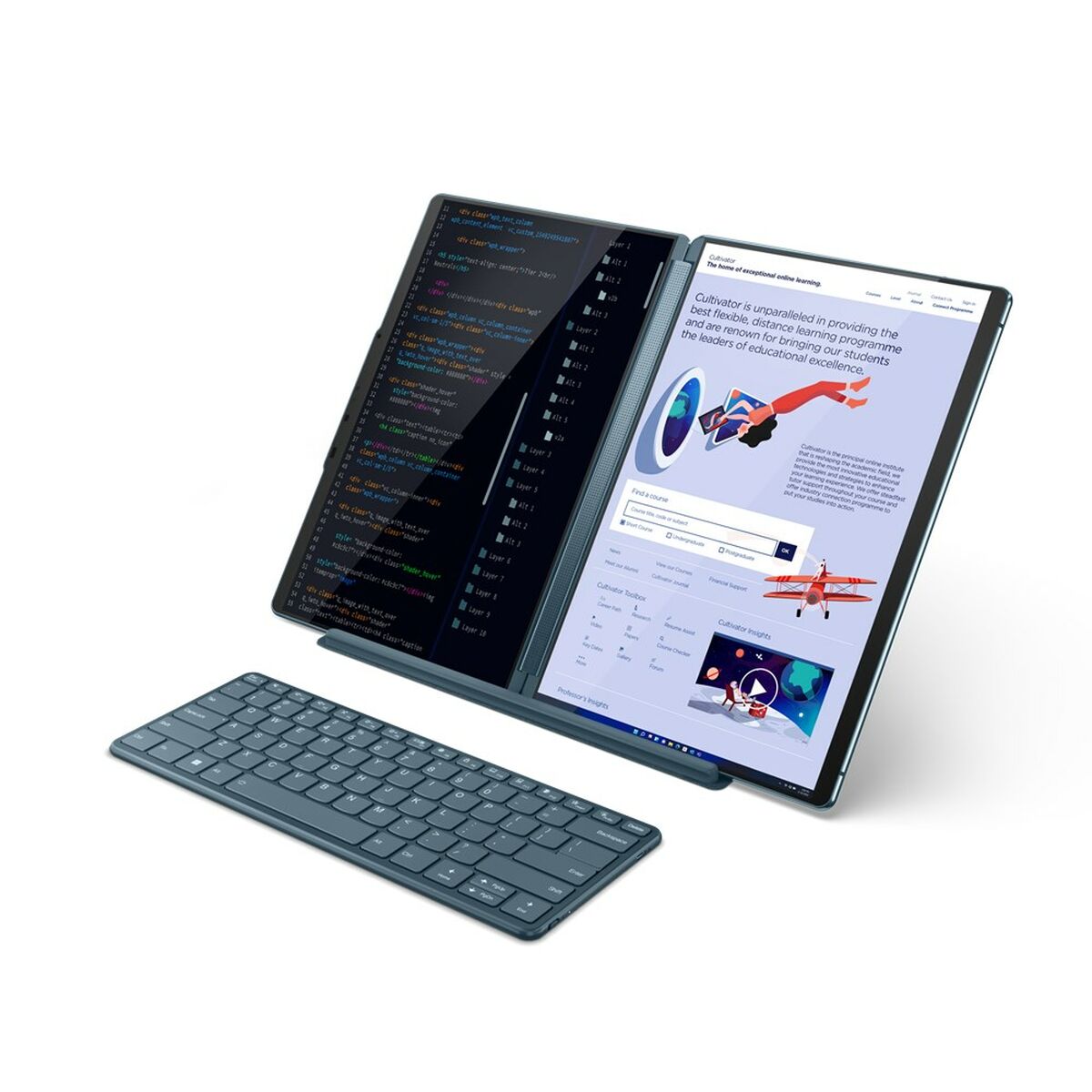 لينوفو يوجا 9 13. 3 Intel Core i7-1355U 16 GB RAM 1 TB SSD QWERTY Laptop-4