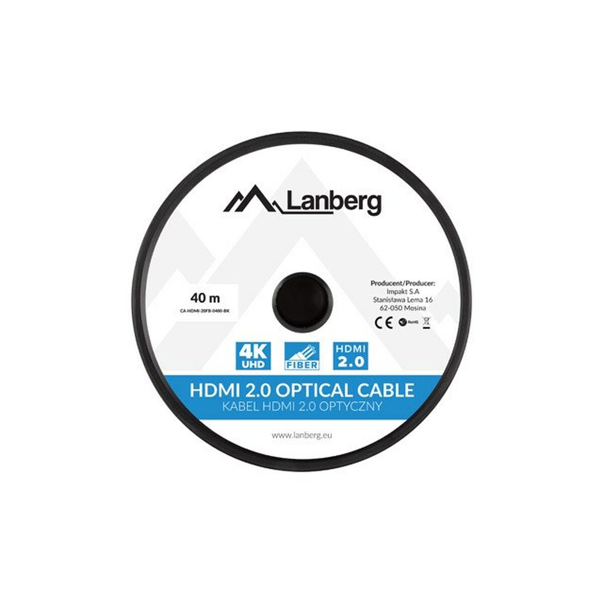 كابل HDMI Lanberg CA-HDMI-20FB-0400-BK 40 م-3