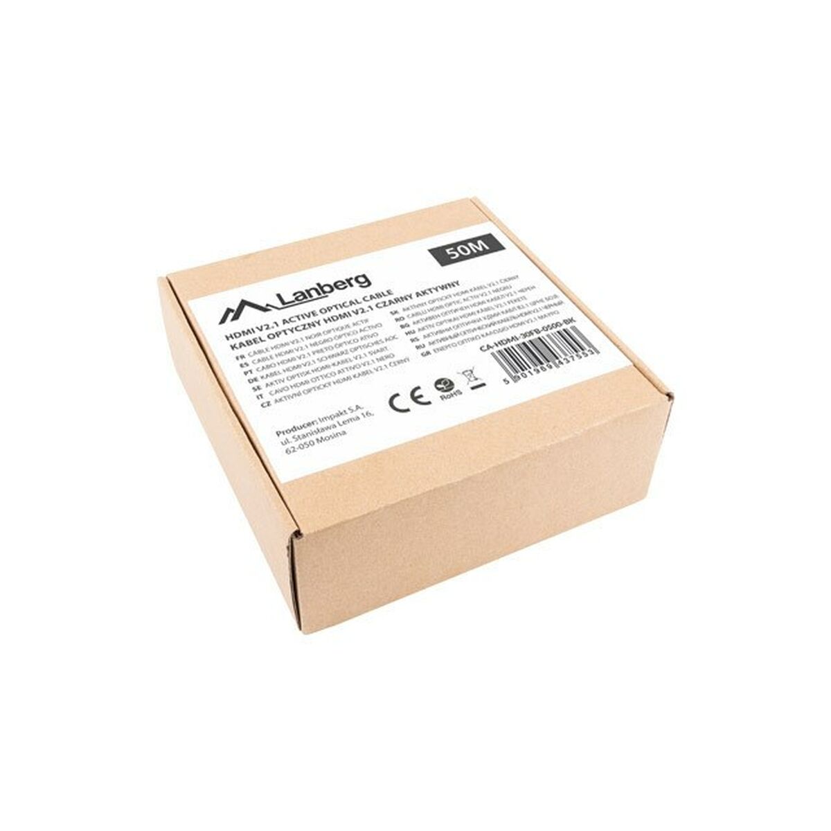 كابل HDMI Lanberg CA-HDMI-30FB-0500-BK 50 م-4