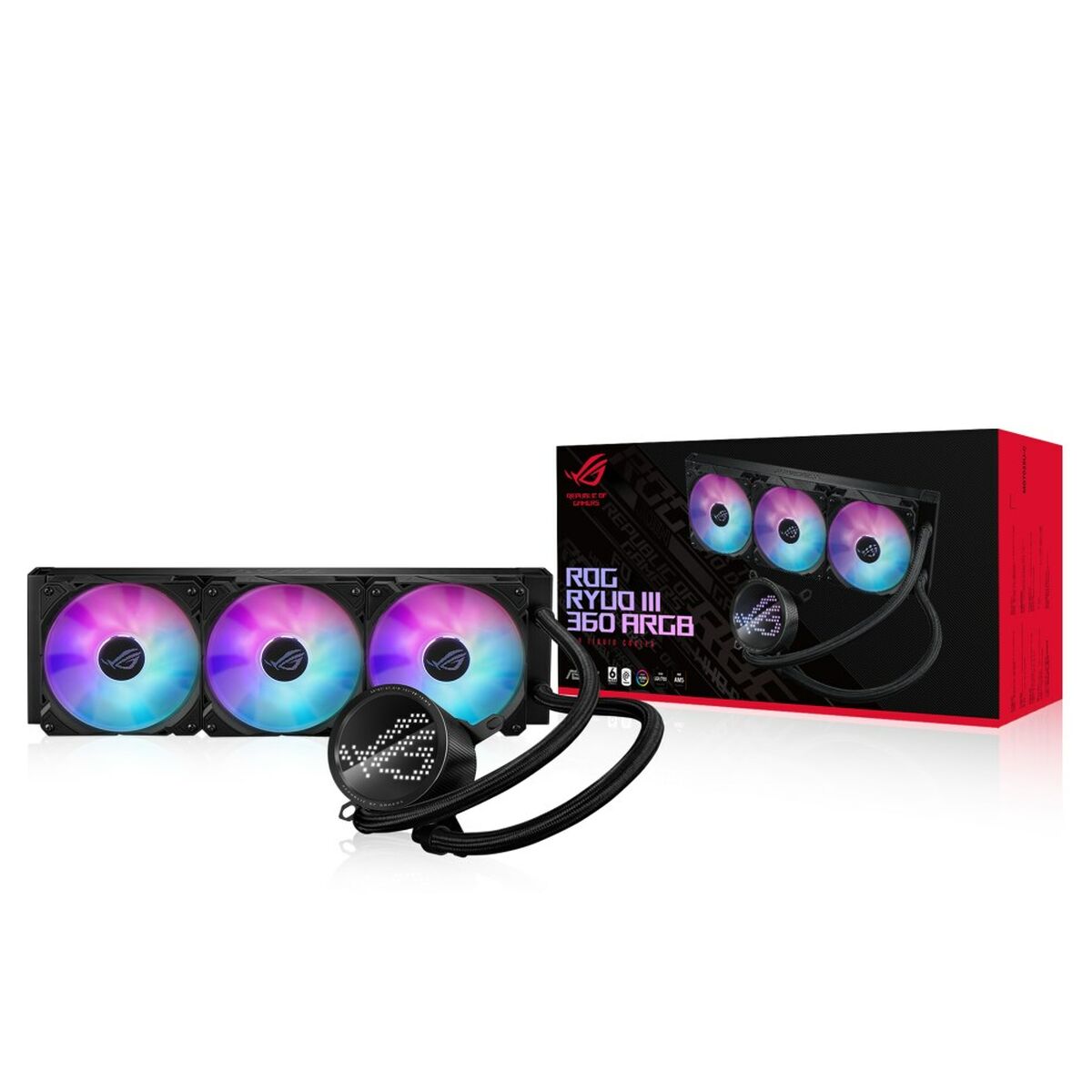 Комплект жидкостного охлаждения Asus ROG Ryuo III 360 ARGB-5
