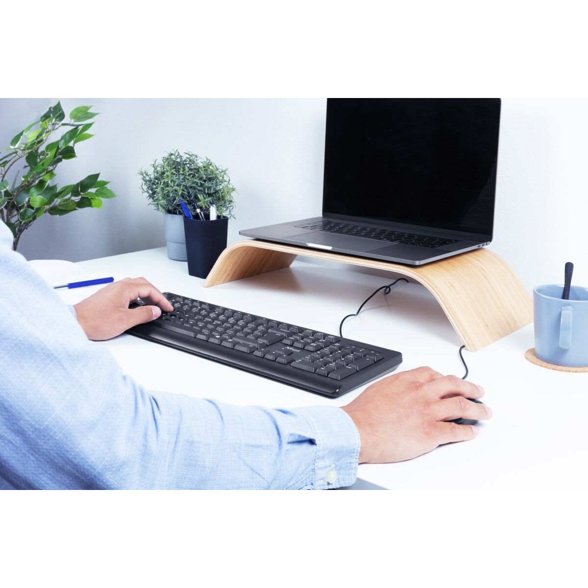 لوحة المفاتيح و Mouse Trust 23970 Black Qwerty US-7