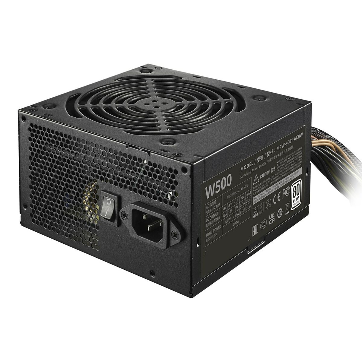 쿨러 마스터 MPW-5001-ACBW-BEU 500 W TUV CE FCC 유선 ATX 전원 공급 장치-6