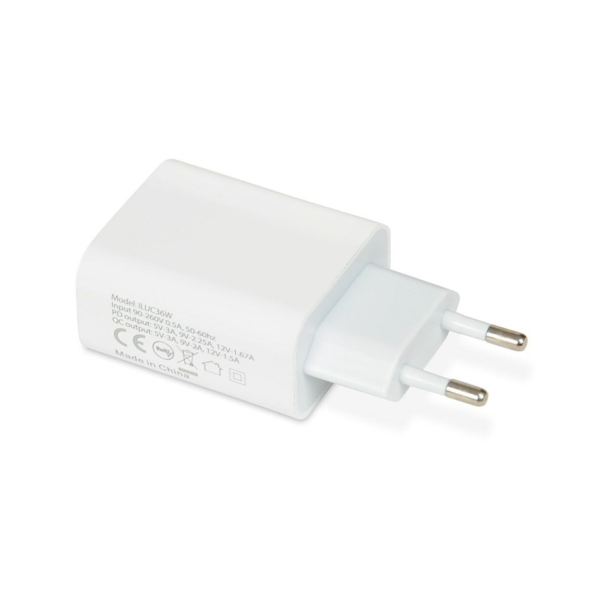 Network charger Ibox ILUC36W White 20 W-3