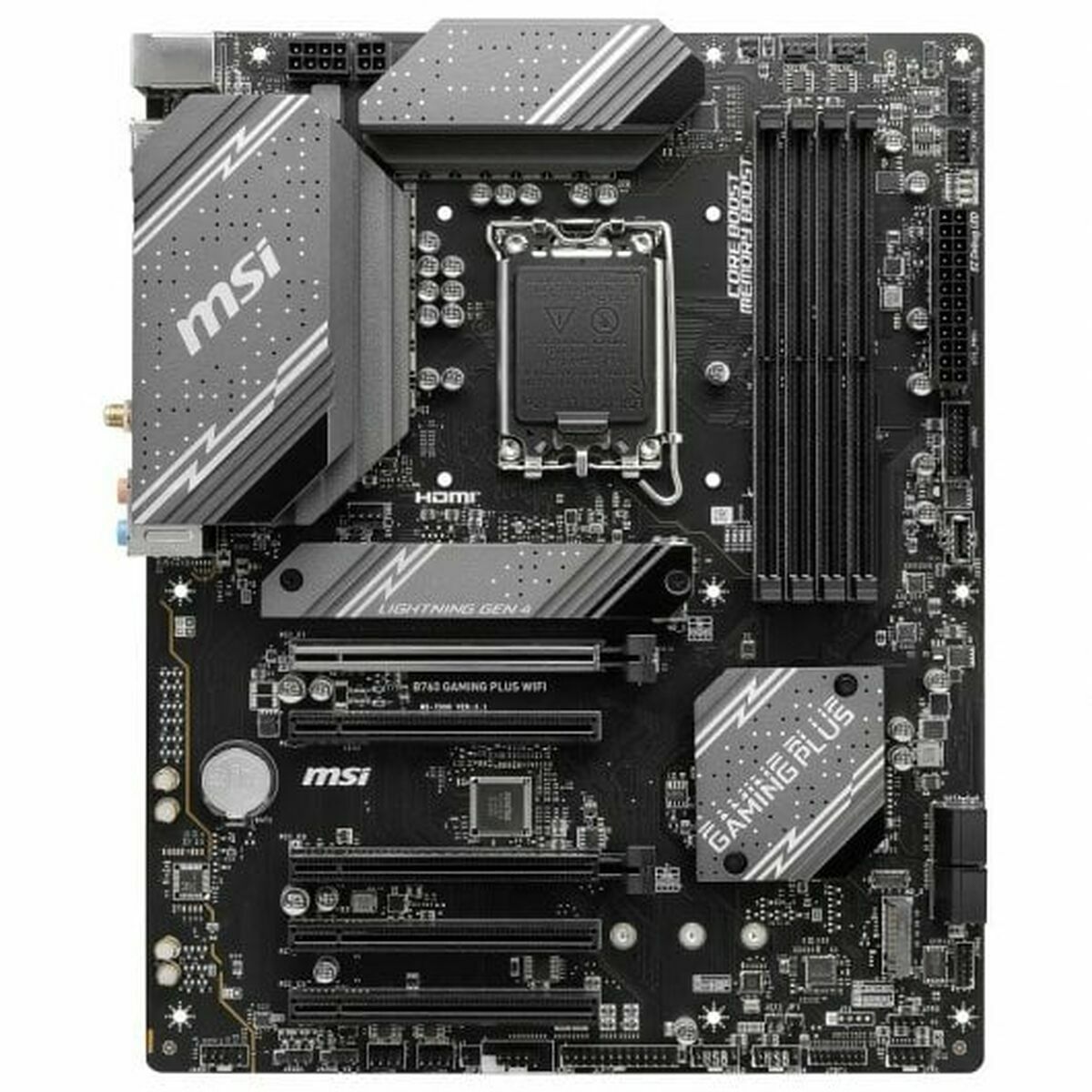Материнская плата MSI B760 GAMING PLUS WIFI LGA 1700 Intel B760-4