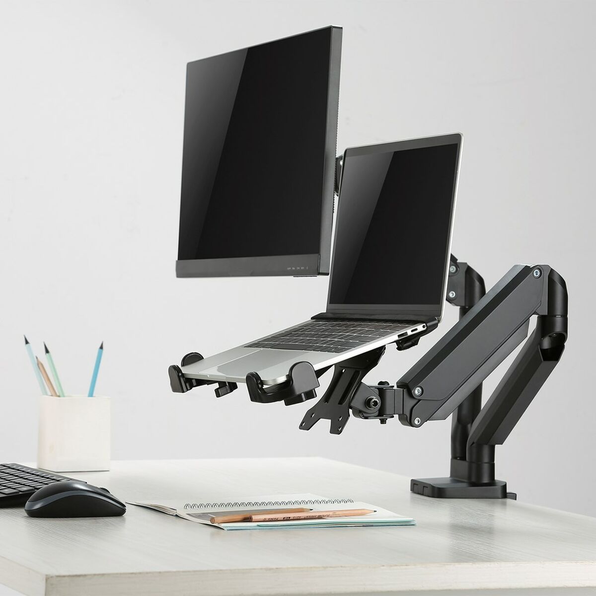 Письменный стол MacLean MC-836 11-17 Чёрный 59 x 32 x 36 cm-7