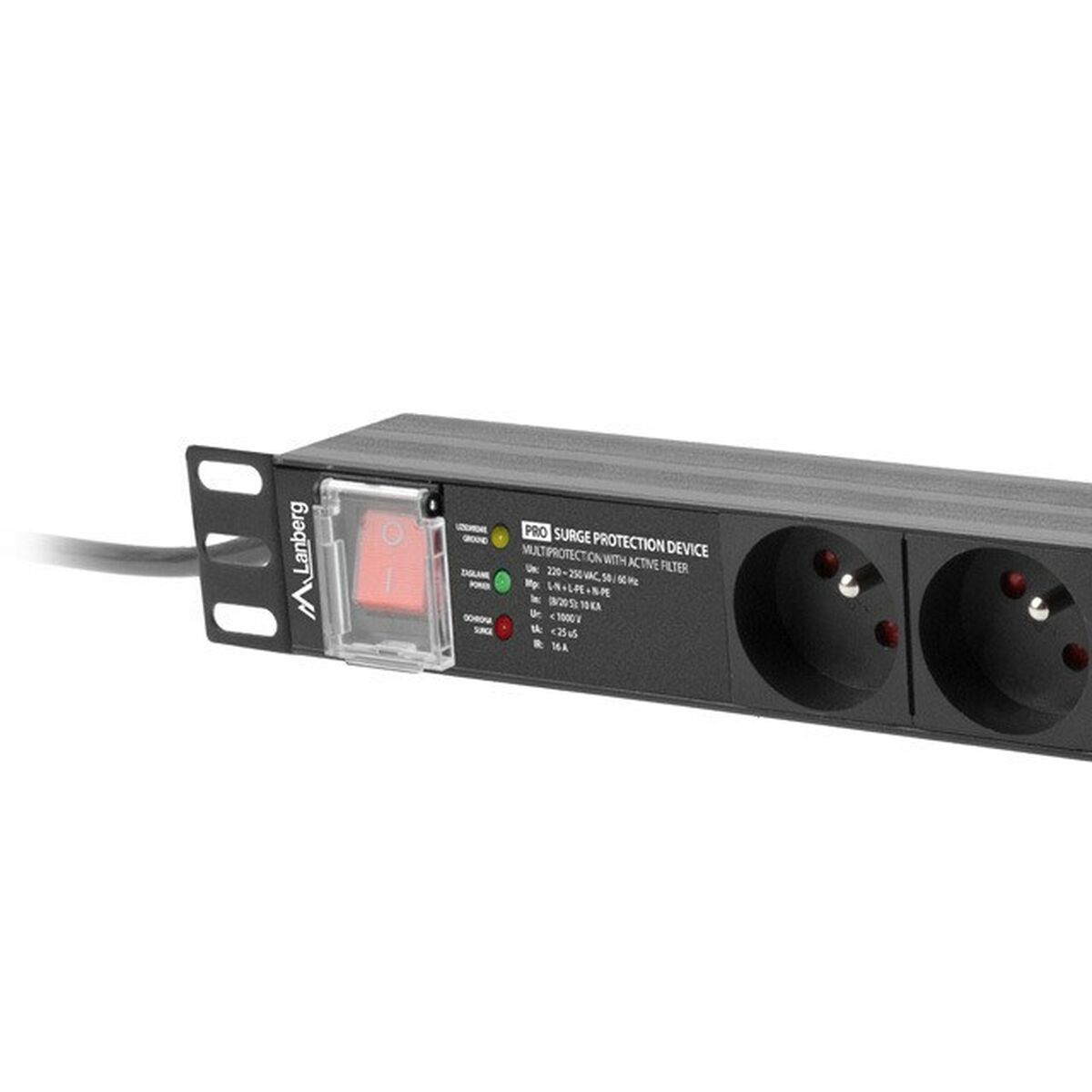 Lanberg PDU-PRO-07E-0200-BK 벽걸이-4