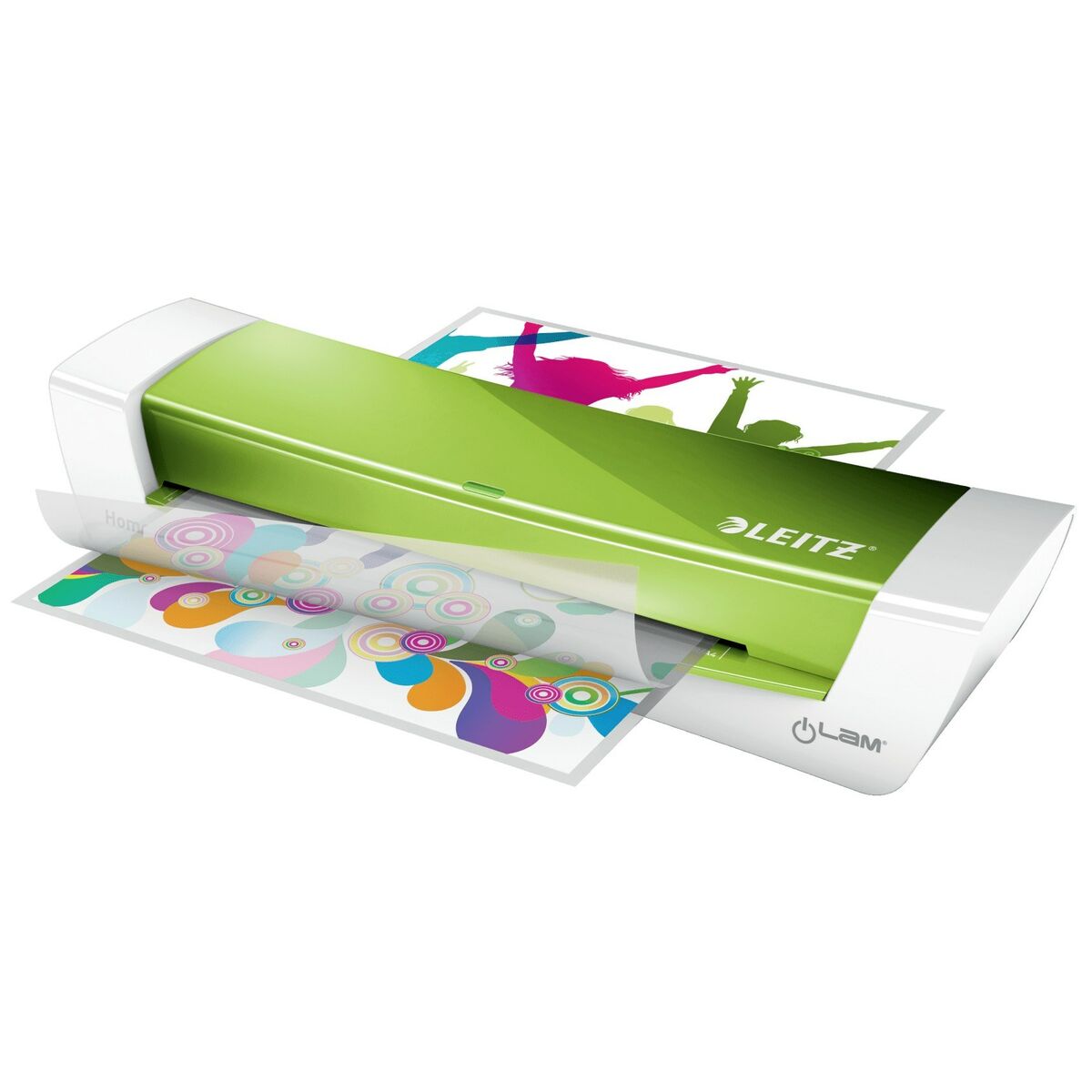 Ламинатор Leitz iLAM Home Office A4 Белый Зеленый-3