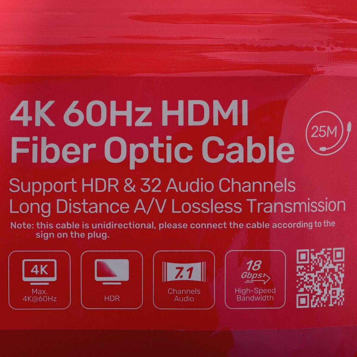 كابل HDMI Unitek C11072BK-25M 25 م أسود-4