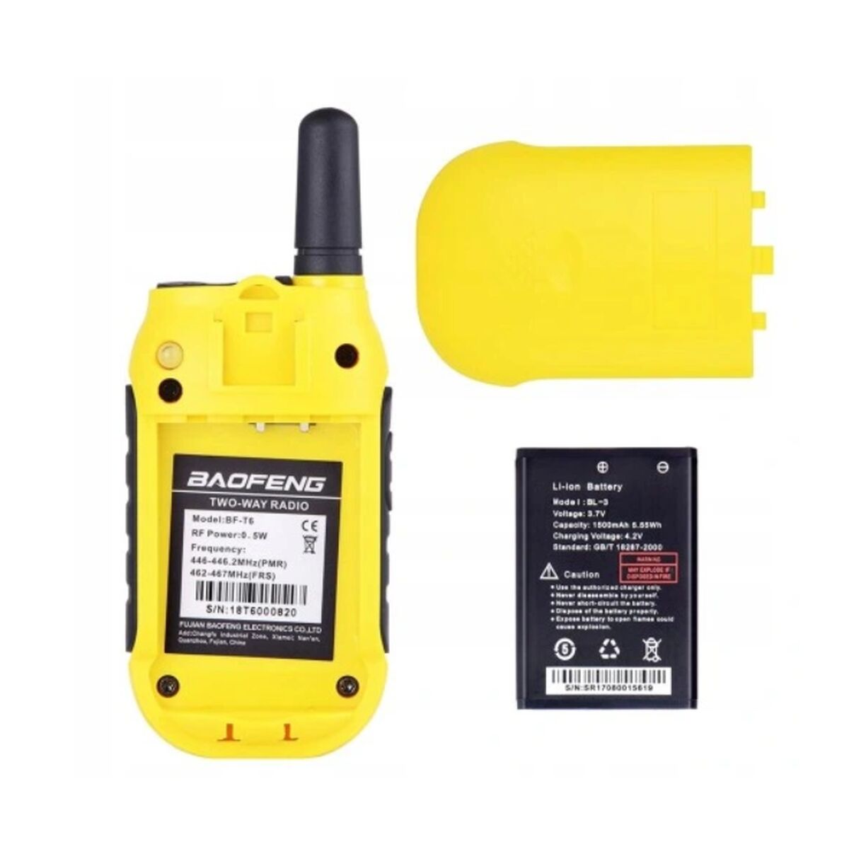 Walkie-Talkie Baofeng BF-T6-5