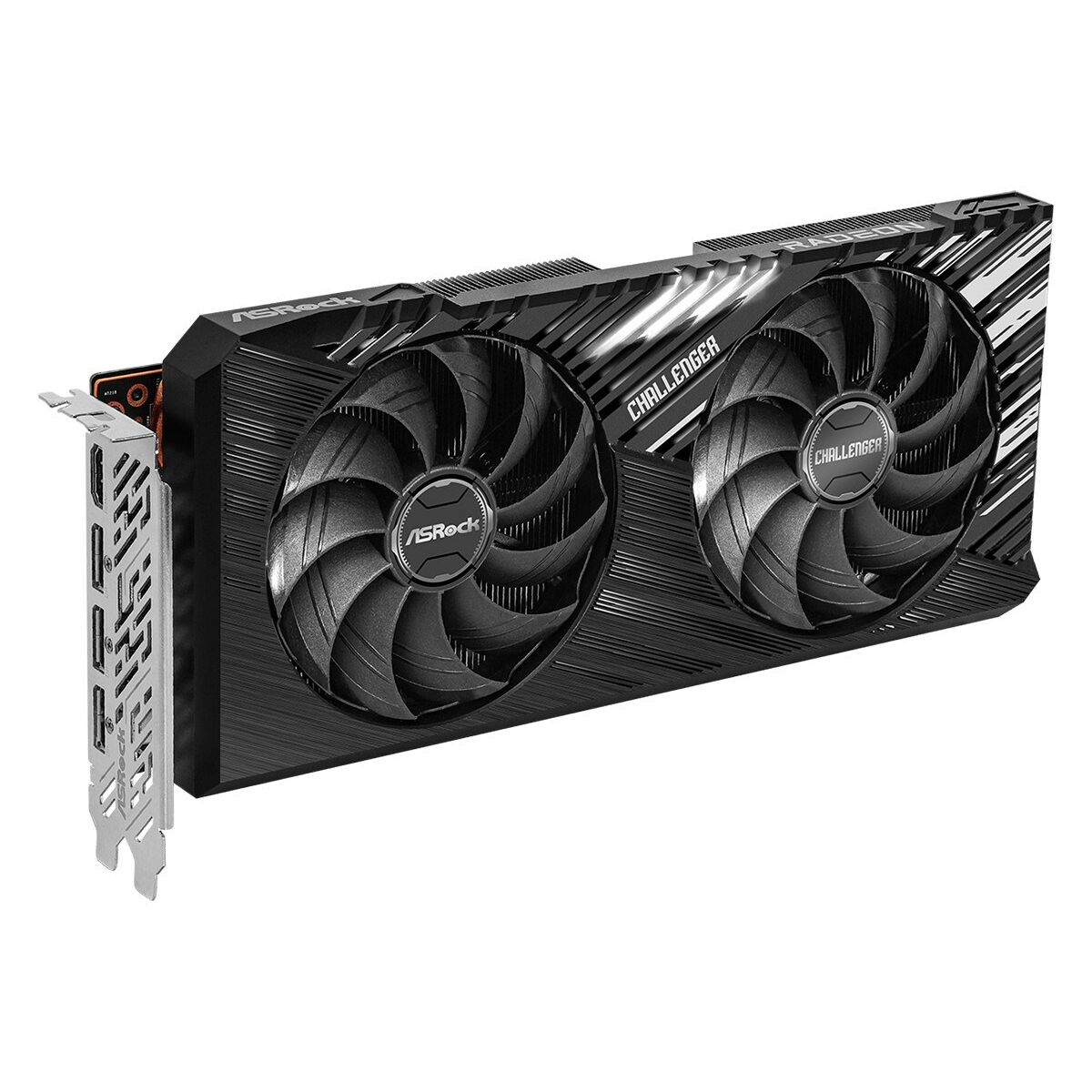 Графическая карта ASRock RX7700XT CL 12GO AMD AMD RADEON RX 7700 XT GDDR6 12 GB-4