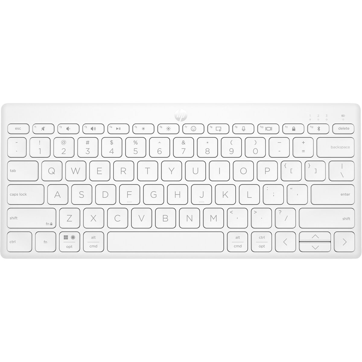 HP Keyboard 692T0AA White Qwerty US-6