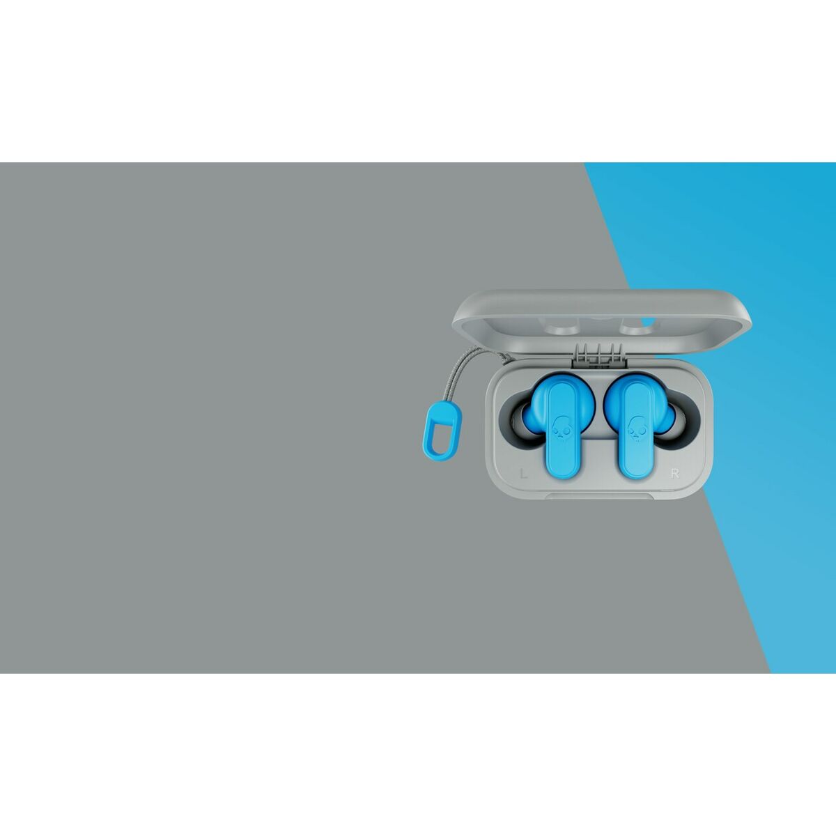Bluetooth-наушники Skullcandy S2DMW-P751                      Синий Светло-серый-4