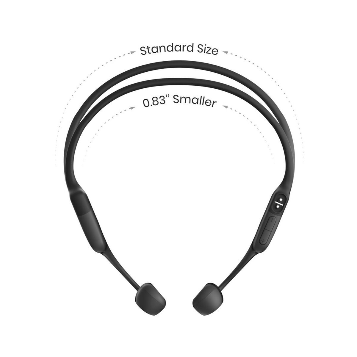 سماعات Shokz OPENRUN Sports Bluetooth سوداء-3