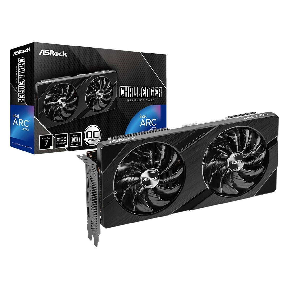 Графическая карта ASRock A770 CL 16GO Intel ARC A770 GDDR6 16 GB-6