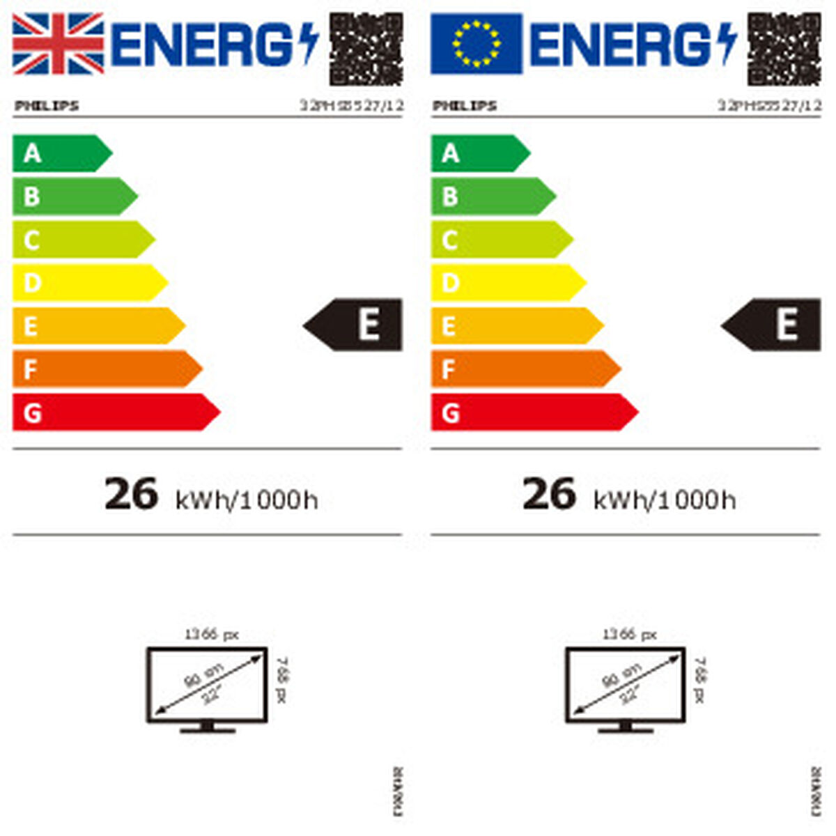 تلفزيون Philips 32PHS5527/12 HD 32 LED-5
