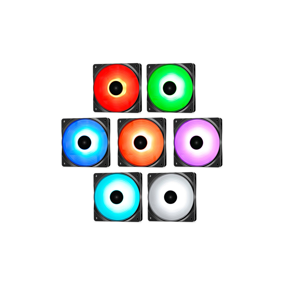 Вентилятор в корпусе DEEPCOOL DP-FRGB-RF120-5C-M Ø 12 cm (5 штук)-5