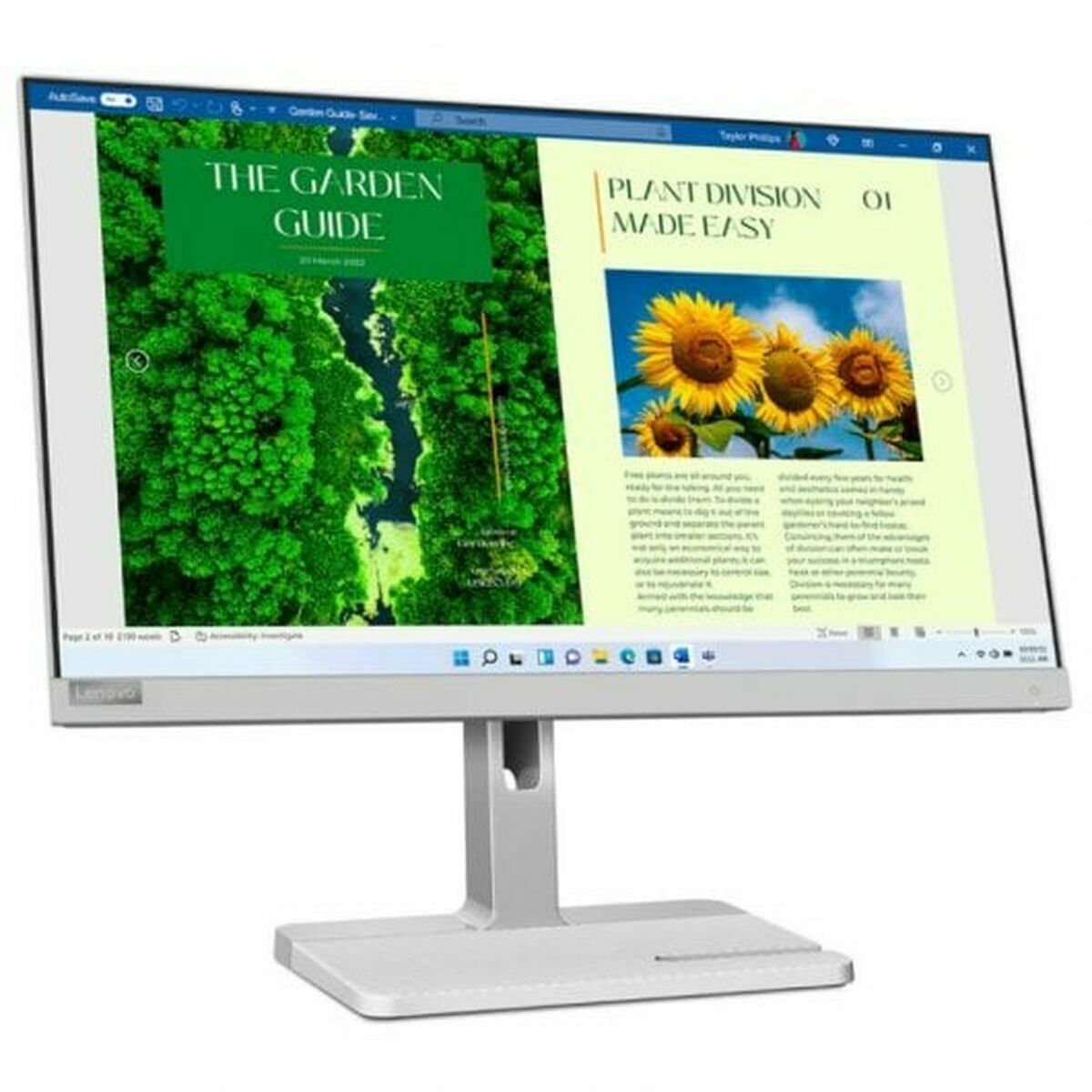 Monitor Lenovo L24m-40 23,8 LCD 50-60 Hz-4