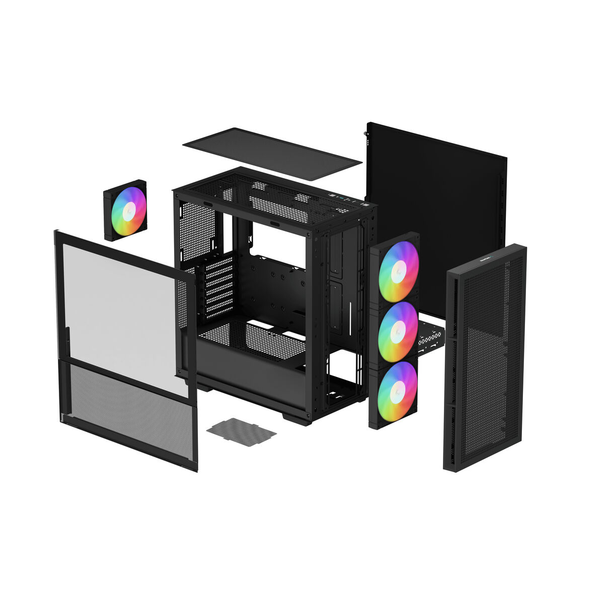 Блок полубашня ATX Galileo DEEPCOOL R-CH560-BKAPE4-G-1 Чёрный Разноцветный-7