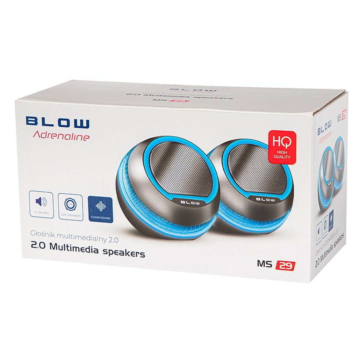 Динамики для ПК Blow 66-401# Чёрный 6 W-2