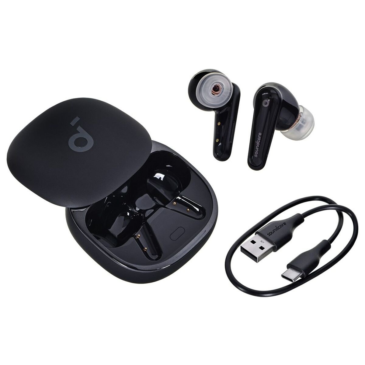 Наушники с микрофоном Soundcore Liberty 4 Чёрный Midnight black-7