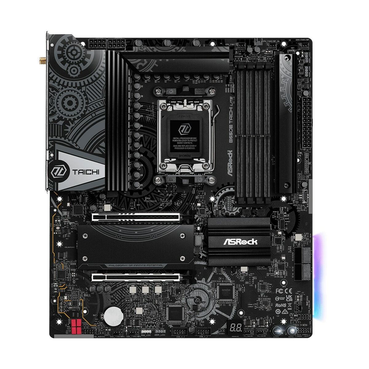 Материнская плата ASRock B650E TAICHI LITE Intel Wi-Fi 6 AMD B650 AMD AM5-3
