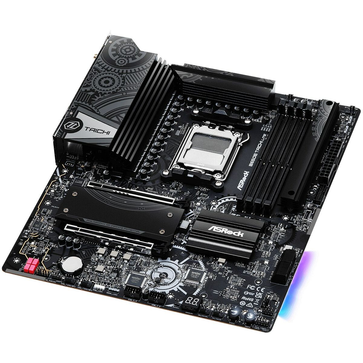 Материнская плата ASRock B650E TAICHI LITE Intel Wi-Fi 6 AMD B650 AMD AM5-6