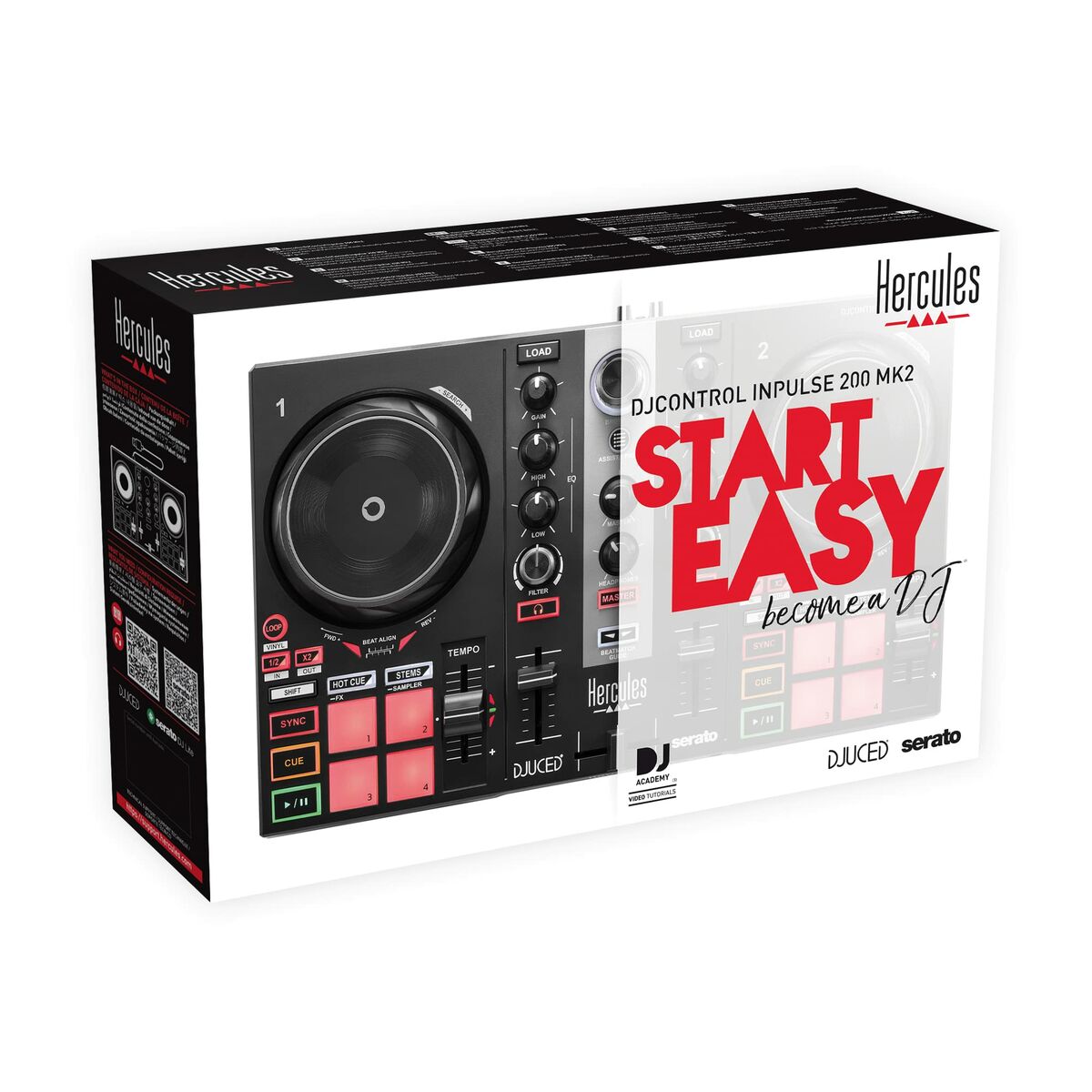 DJ контроллера Hercules Inpulse 200 MK2-4