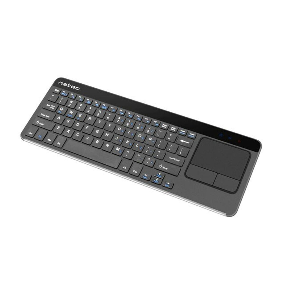 Клавиатура Natec NKL-0968 Чёрный Серый Чёрный/Серебристый Английский EEUU QWERTY-3