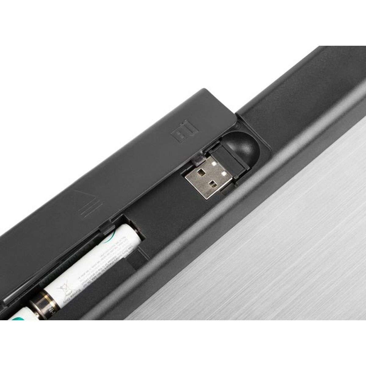Клавиатура Natec NKL-0968 Чёрный Серый Чёрный/Серебристый Английский EEUU QWERTY-4