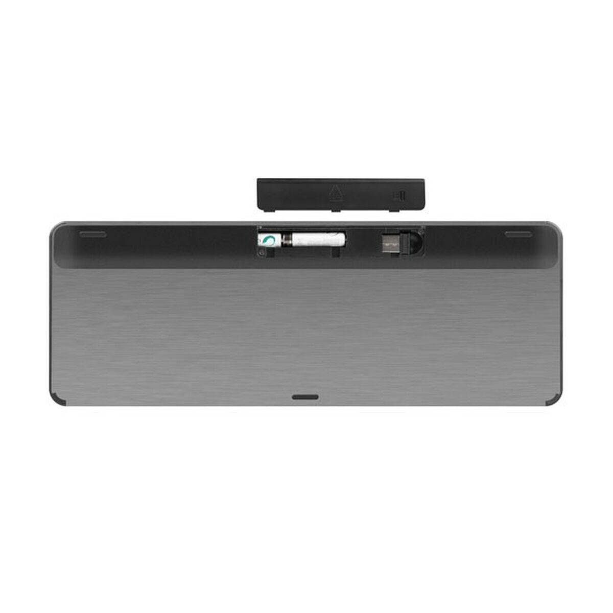 Клавиатура Natec NKL-0968 Чёрный Серый Чёрный/Серебристый Английский EEUU QWERTY-5