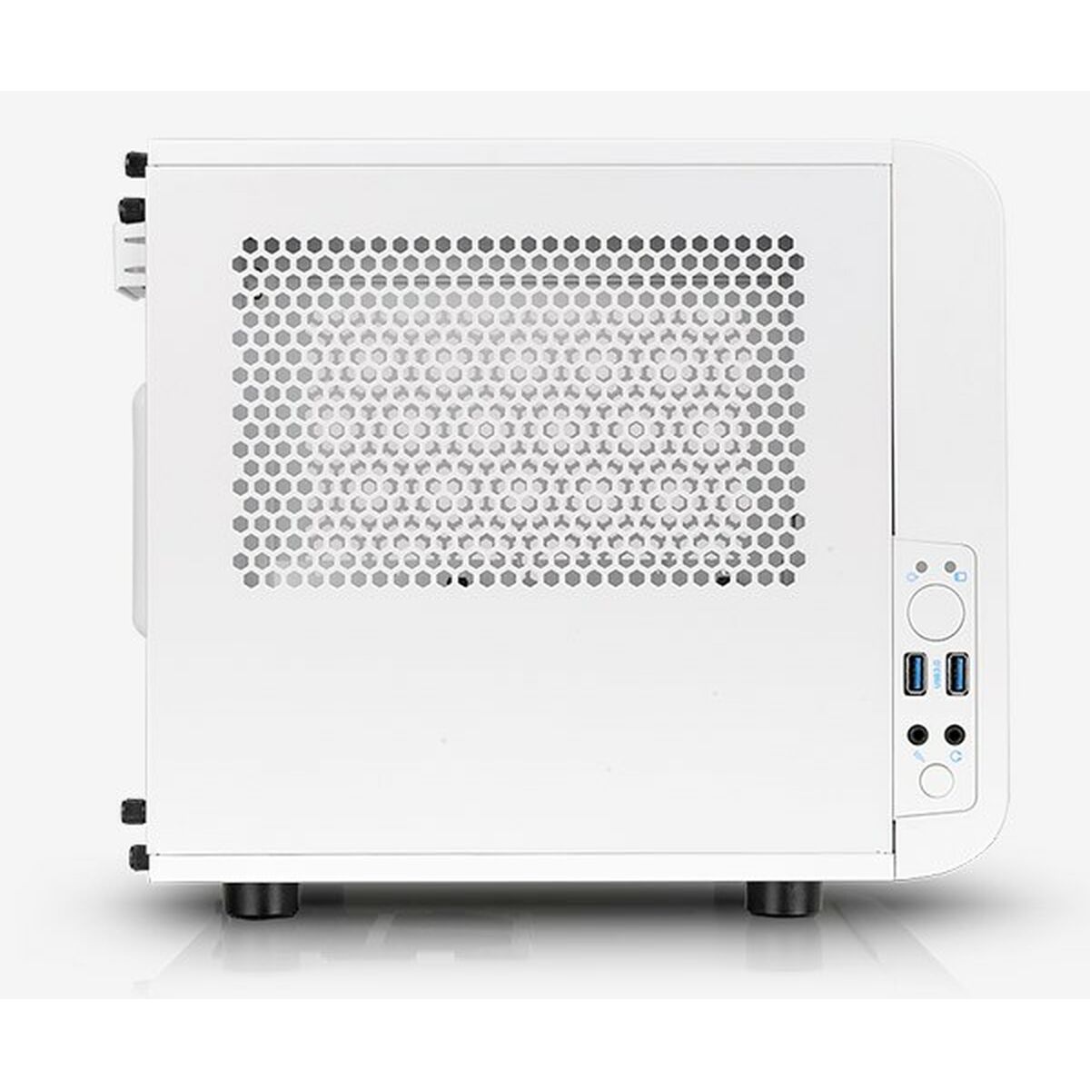 Блок полубашня Mini ITX THERMALTAKE Core V1 Snow Edition Белый-5