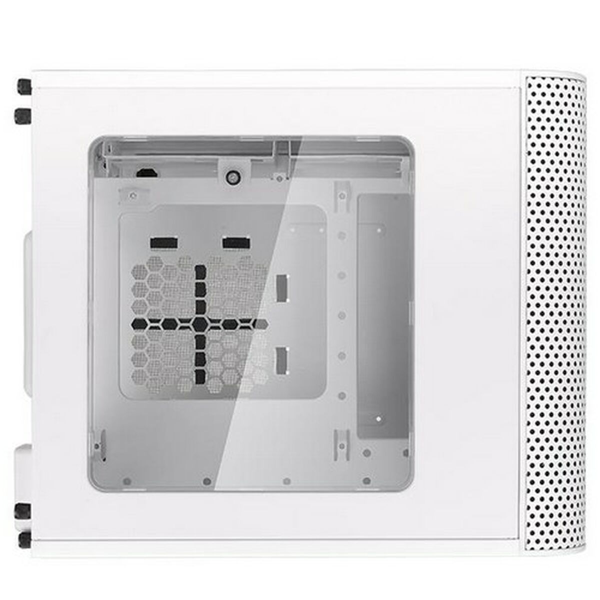 Блок полубашня Mini ITX THERMALTAKE Core V1 Snow Edition Белый-8